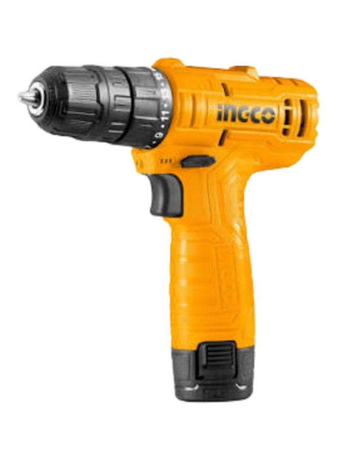 INGCO Cdli12415 Lithium-Ion Cordless Drill Orange 
