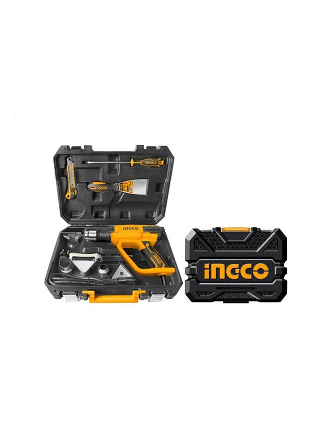 INGCO Hg200028-1 Heating Gun Set Yellow - Image 2