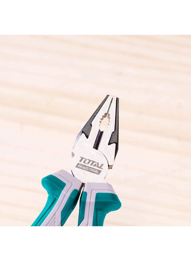 TOTAL Combination Pliers 6 Inch - 160 Mm Blue - Image 2