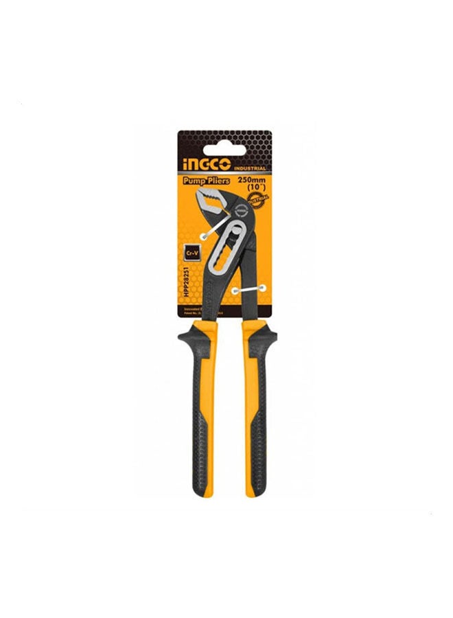 INGCO Hpp28251 Heavy Duty Pump Pliers Multicolour