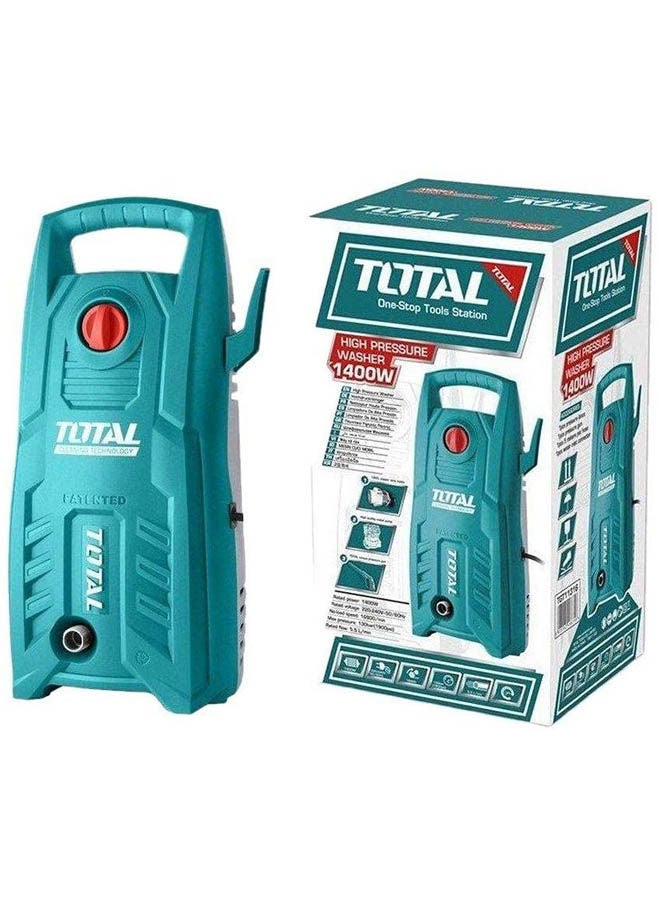 TOTAL High Pressure Washer 1400 Watts 3 With Quick Links Tgt 11316 Item 5828 - Image 2