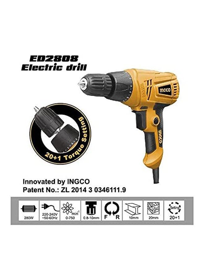 INGCO - Torque Point Punch Gun 1 Yellow 18mm - Image 1