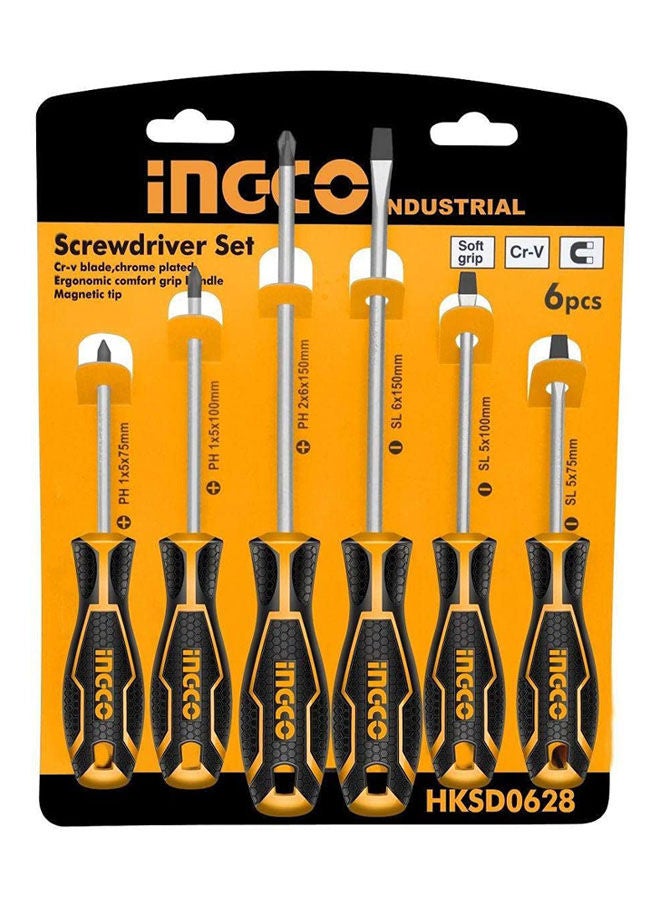 INGCO - Box Spanners Hksd0628 Orange - Image 1
