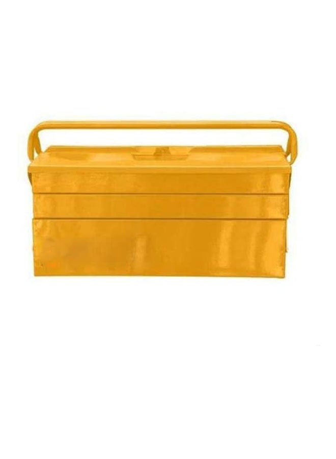 INGCO Htbo2 Tool Box- Three Layers Orange - Image 1