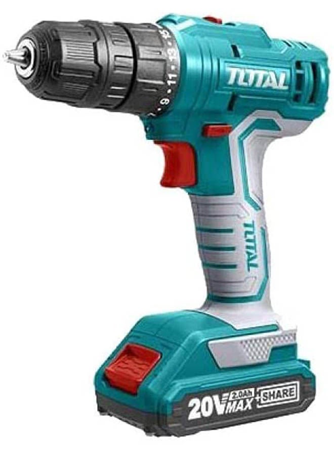 Apt Battery Imapct Drill Totaltools Multicolour 