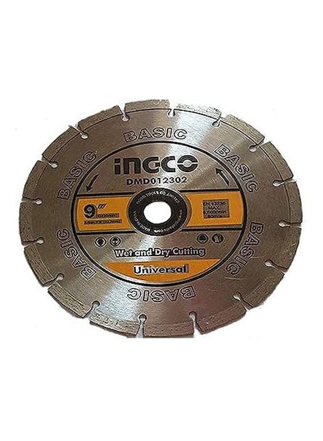 INGCO Disc Clamp For Concrete And Granite Silver 9inch 