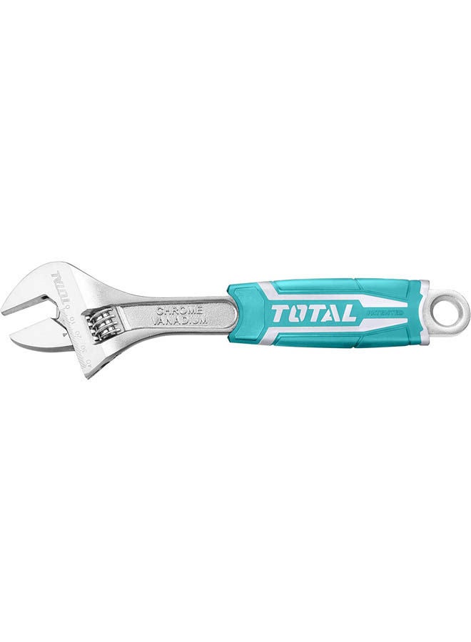 TOTAL Tools Adjustable Wrench 8 Silver