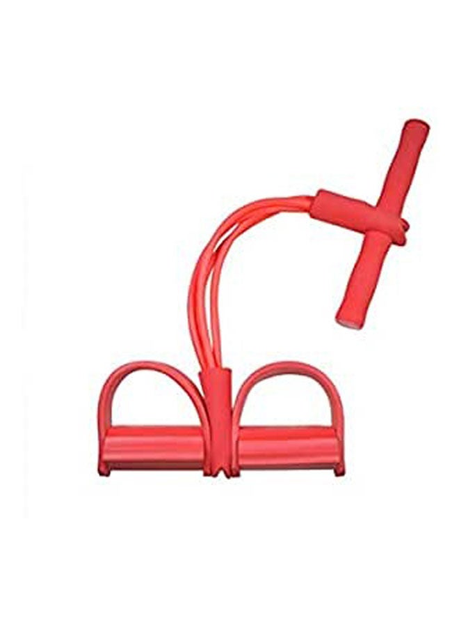 Generic Resistance Training 4 Tube Leg Exerciser Pull Rope Bands Yoga Fitness Foot Pedal Pull Ropes Sit-Up Bodybuilding Expander  - Image 1