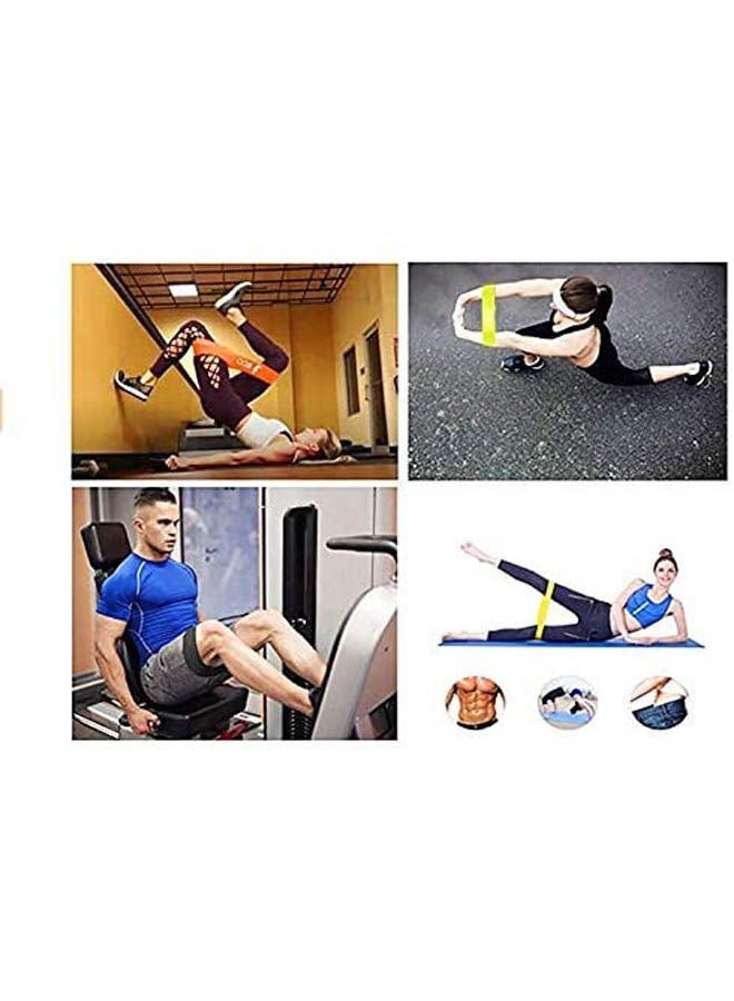 Generic - Perfect Set Of Resistance Bands Exercise Bands 5Pcs-16Pcs Including Door Anchor Ankle Straps Exercise Chart And Resistance Band Packed In Portable Pouch - Image 1
