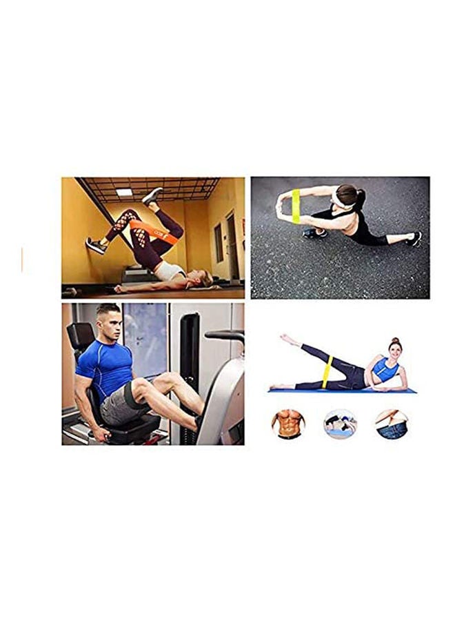 Generic - Perfect Set Of Resistance Bands Exercise Bands 5Pcs-16Pcs Including Door Anchor Ankle Straps Exercise Chart And Resistance Band Packed In Portable Pouch - Image 1