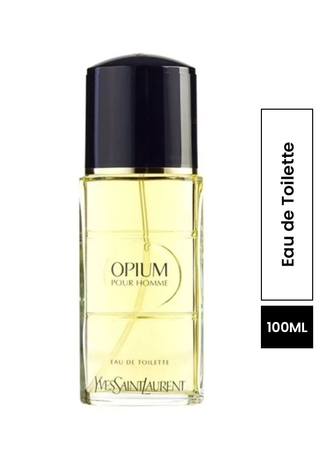 Yves Saint Laurent Opium Pour Homme For Men  Eau de Toilette 100ml - Image 1