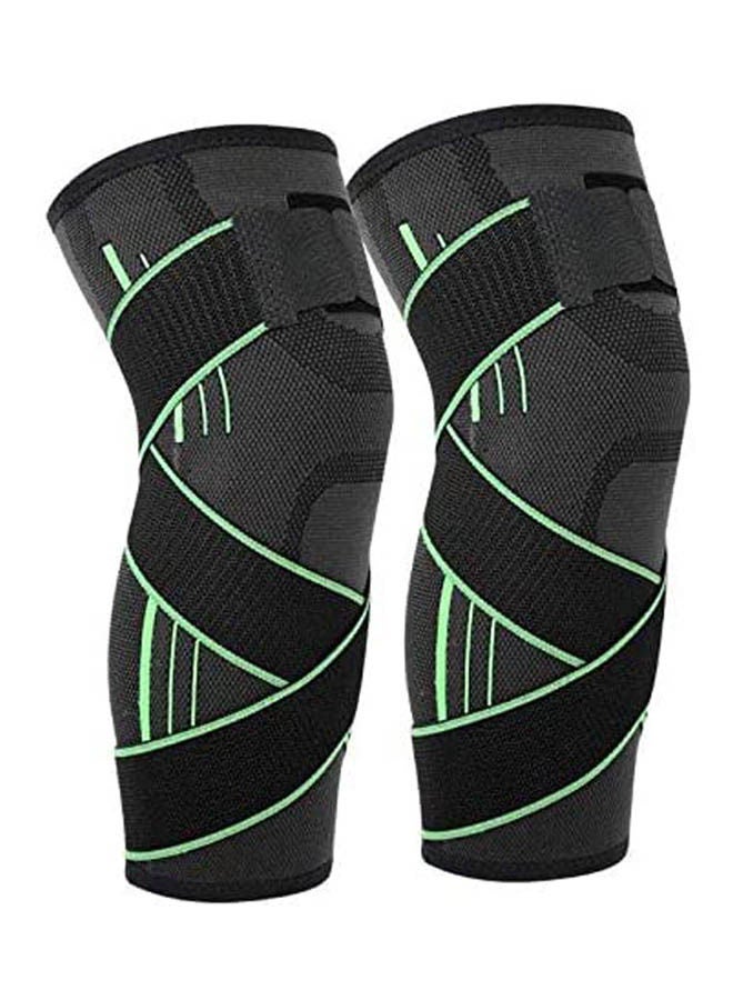 ماركة غير محددة Compression Protective Sleeves Sport Knee Brace L  - Image 1