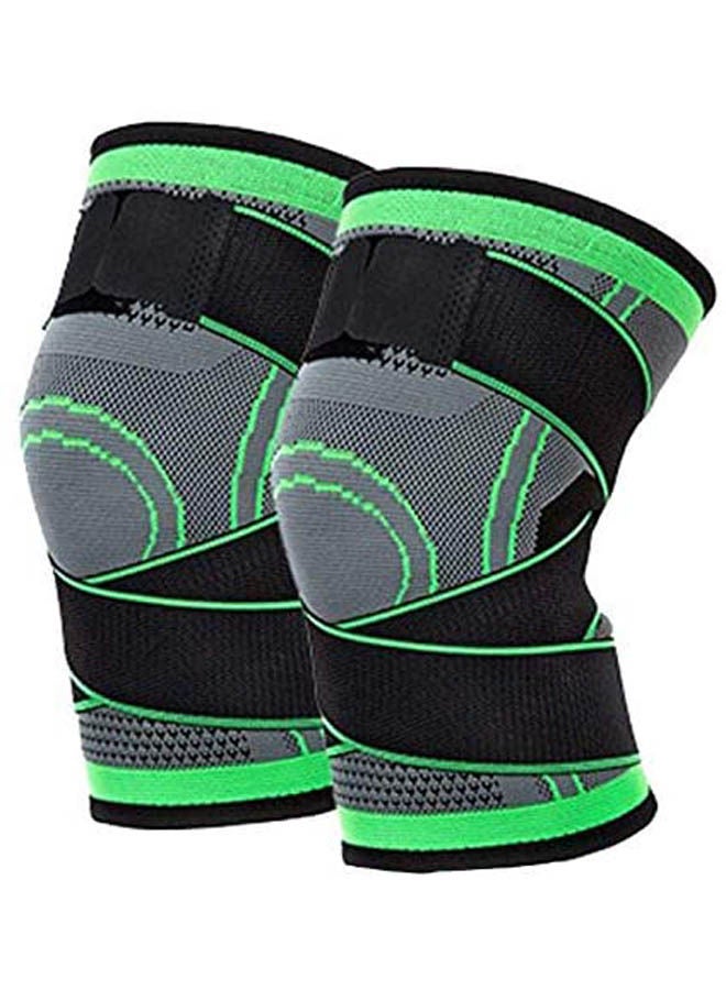 ماركة غير محددة 1pcs Unisex Basketball Support Silicon Padded sports Knee Pads Support  - Image 1
