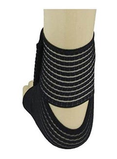 Generic 2 Pcs Elastic Breathable Wrap Ankle Support Brace Compression Knee  - Image 2