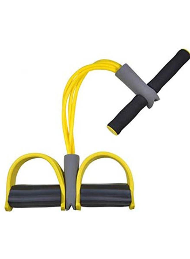 Kanteen Store 4-Tube Foot Pedal Pull Rope Resistance Exercise Sit-Up Yoga Fitness Equipment
