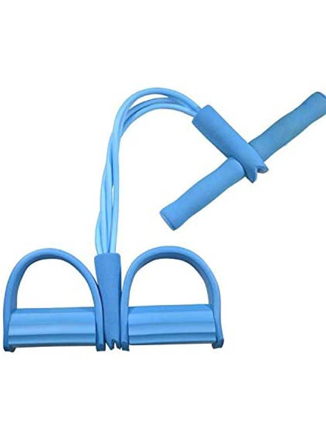 4-Tube Pedal Resistance Bands Foot Pedal Pull Rope Strong Stretch Body Training Fitness Tube Equipment