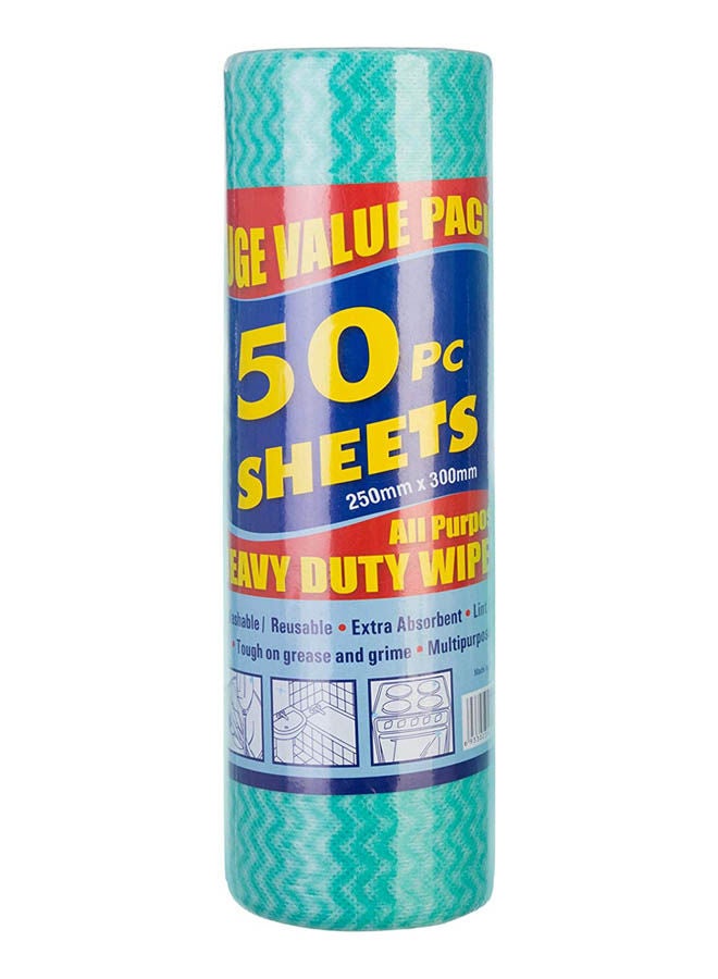 ماركة غير محددة All Purpose Wipes Green 25x30cm  - Image 1
