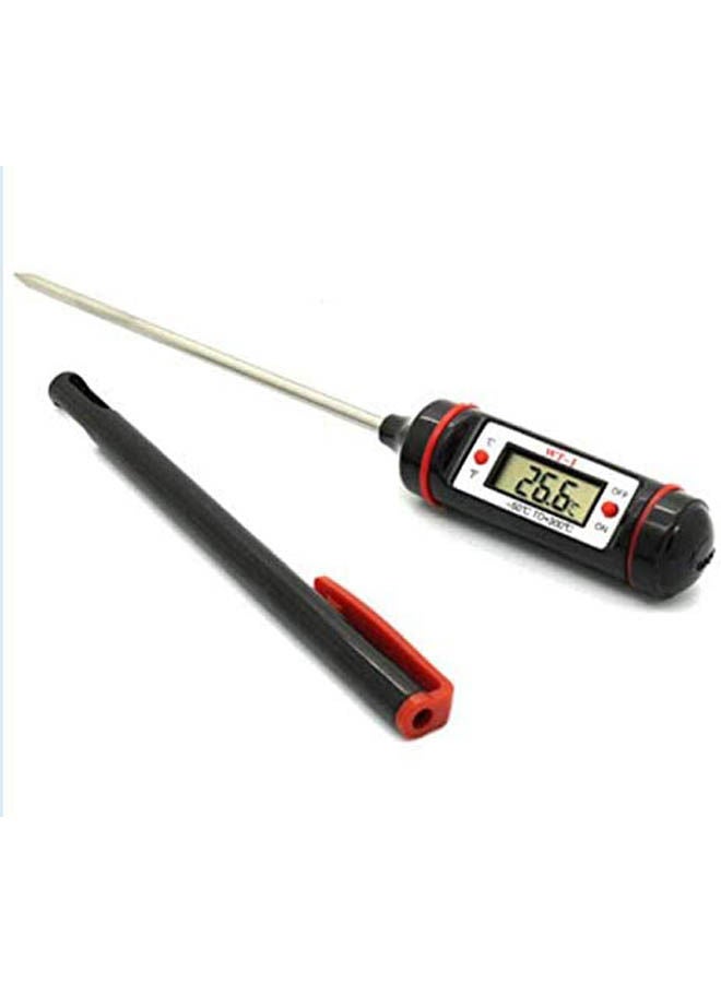 Plastic - Thermometer Black - Image 2