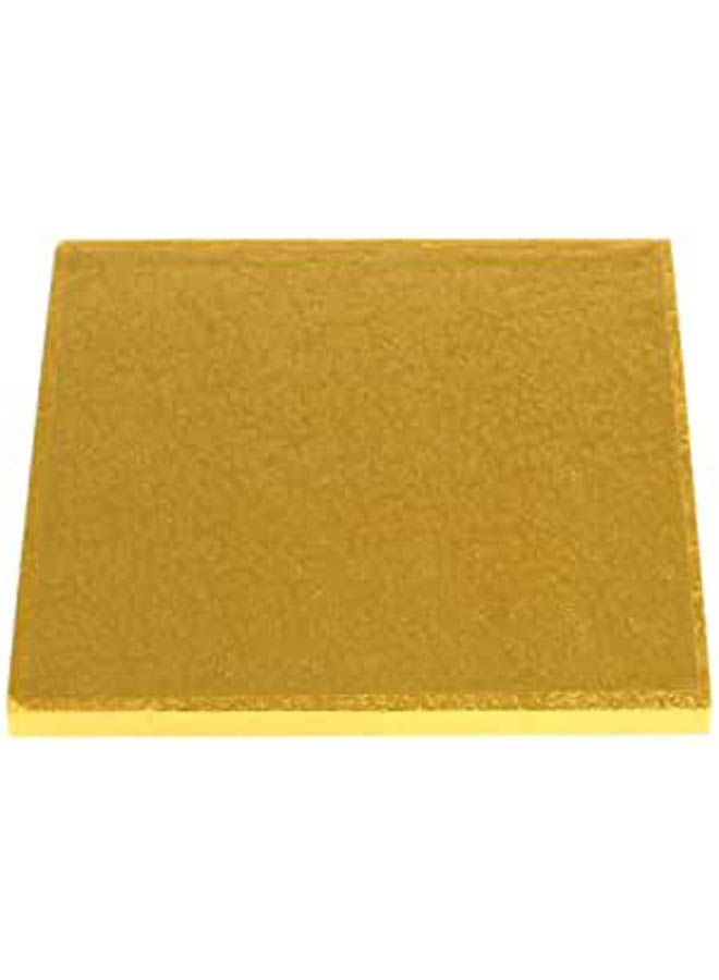 Cake Board Square 5Pcs Gold 30cm