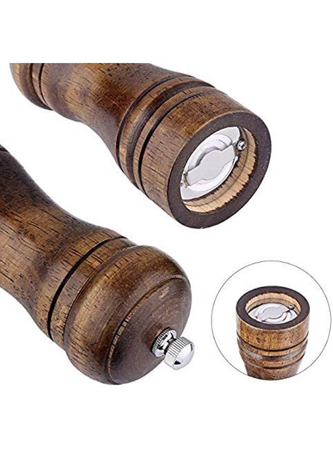 Salt&Pepper Grinder Ceramic Mill Brown 8inch
