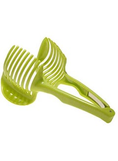 ماركة غير محددة Tomato Lemon Vegetable Slicer Cutter Green  - Image 1