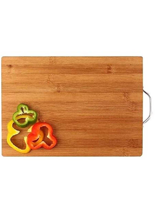 Generic - Bamboo Chopping Board Brown 19.5x29.5x1.8cm - Image 1