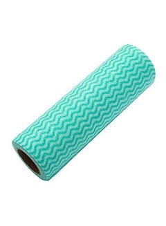 Generic 50Pcs Disposable Multipurpose Non-Woven Fabric Nonstick Wiping Rags Green 