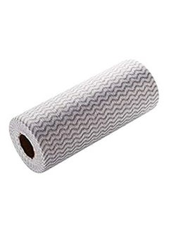 Generic 50Pcs/ Kitchen Rag Wipes Disposable Dish Towel Household Rags White 