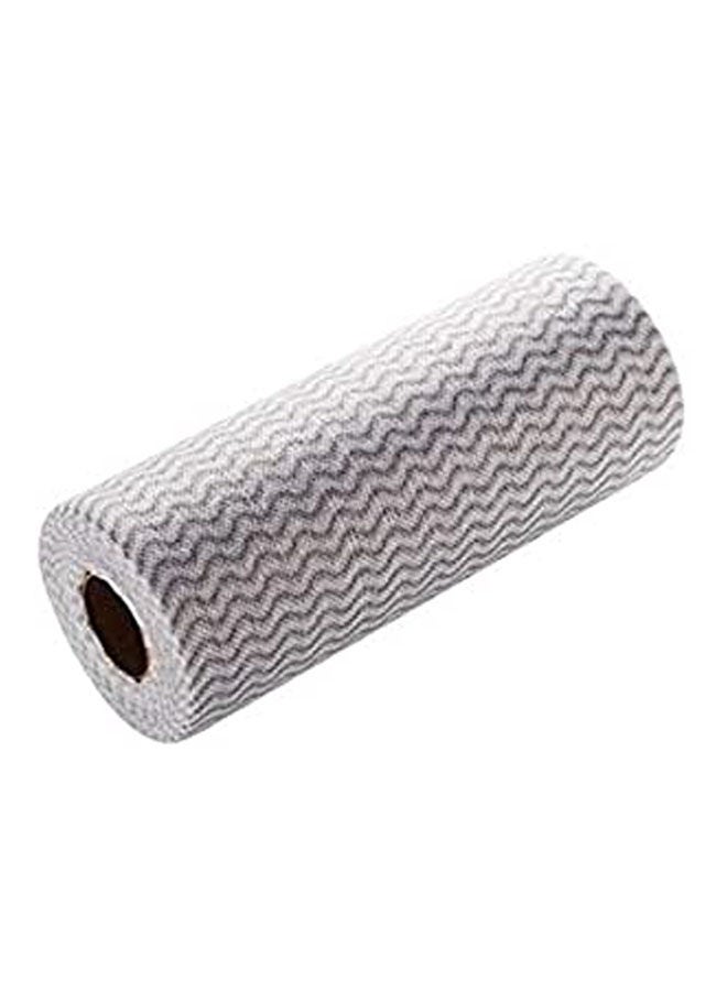 50Pcs/ Kitchen Rag Wipes Disposable Dish Towel Household Rags White 