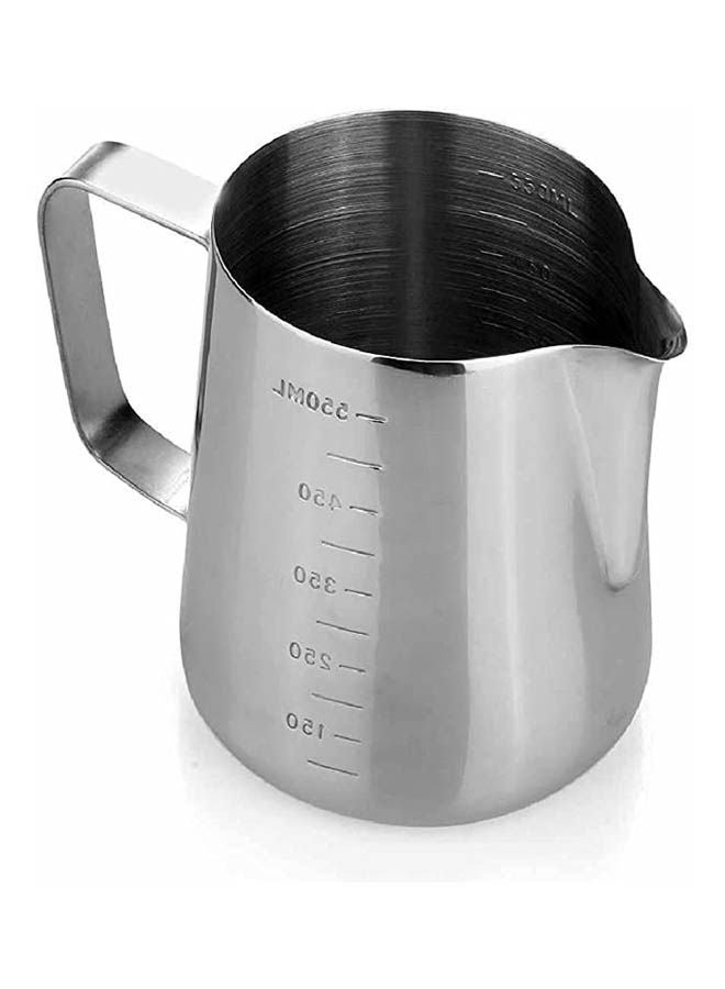 Generic Milk Steaming Pot For Preparing Espresso Drinks Silver 