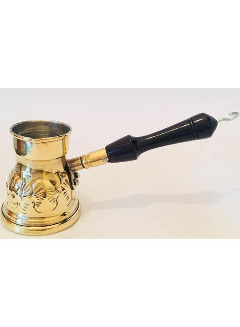 Set Of Coffee Kunkah Copper 3-Pieces Gold