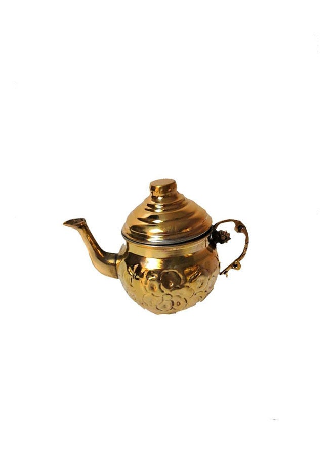 Golden Star Copper Tea Brass Gold