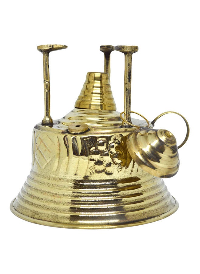 Engraved Coffee Maker Alcohol Burner - Size 1 Gold