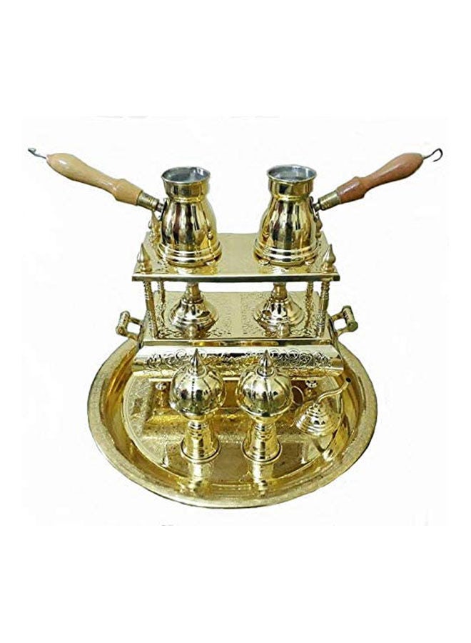 Lux Alsultan Turkish Coffee Maker Gold