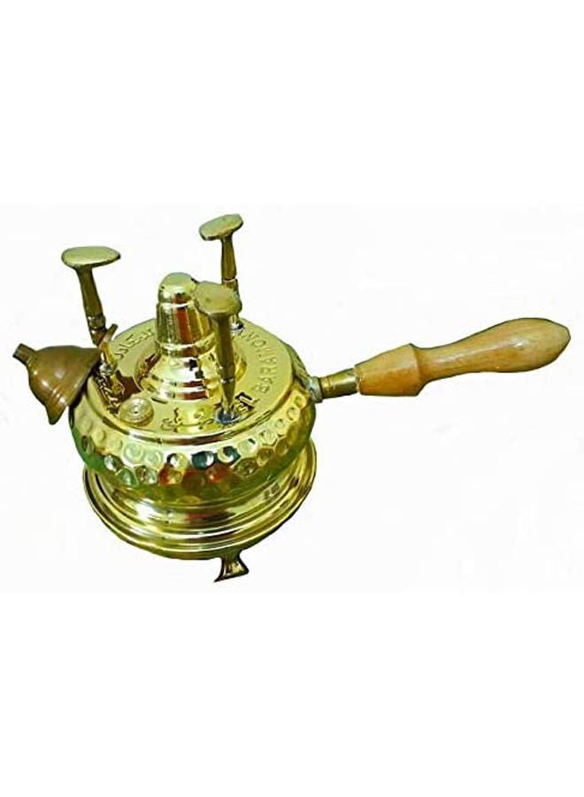 Generic Sbeirth To Make A Coffee With Wooden Handle Gold 