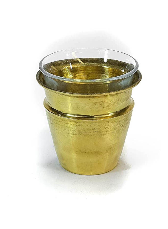 كوب عربي نحاسي للقهوة