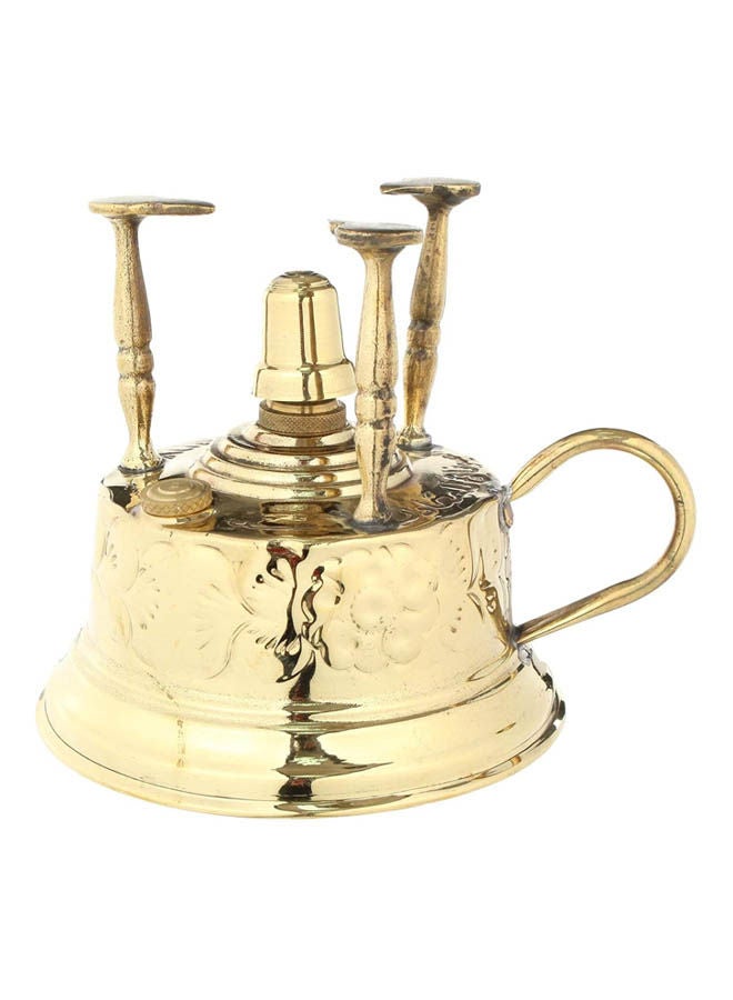 Copper Alcohol Burner Gold 