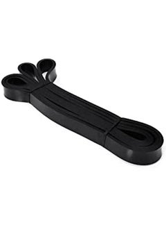 Generic 208cm Stretch Resistance Band Yoga Exercise Fitness Stretch Strap - Light Resistance 20-70 pounds Black 208cm 