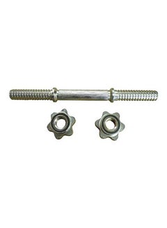 Generic Dumbbell Chrome Bar With Locks 