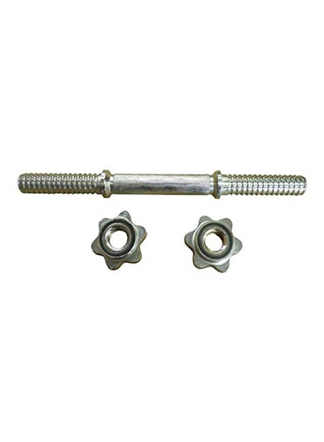 Generic - Dumbbell Chrome Bar With Locks - Image 1
