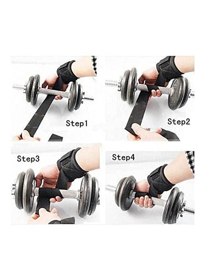 Generic Adjustable Weight Lifting Training Wrist Wrap Straps Bands  - Image 2
