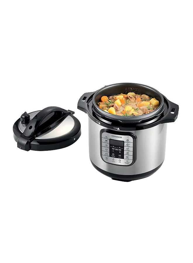 KENWOOD - Electric Pressure Cooker 16 In 1 8.0 L 1200.0 W PCM80.000SS Silver - Image 1