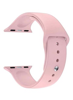Replacement Strap Watchband For Apple Watch Series 7 45mm / 6 / SE / 5 / 4 44mm / 3 / 2 / 1 42mm Light Pink
