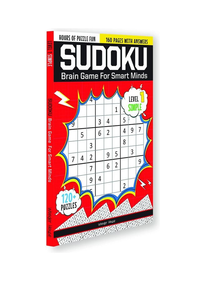 Sudoku Brain Game For Smart Minds Level 1 Simple Paperback English by Prakash Books - 2021 