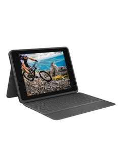 Rugged Folio Durable Case For iPad 7th Gen Graphite