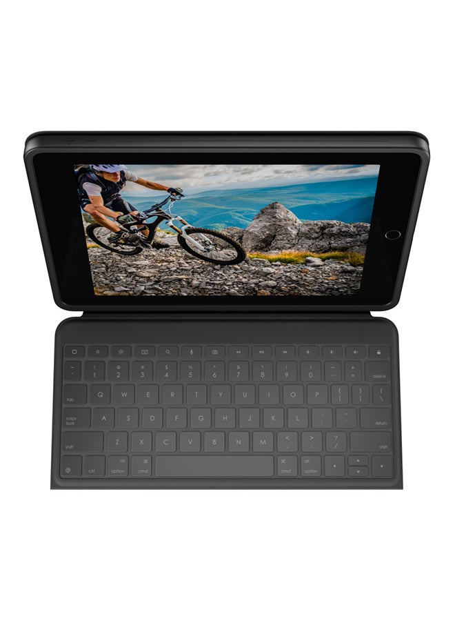 Logitech - Rugged Folio Durable Case For iPad 7th Gen Graphite - Image 1