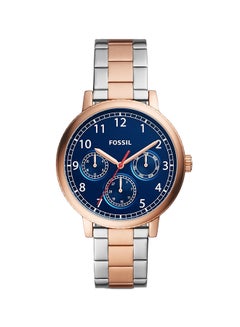 FOSSIL Men's Airlift Multifunction Two-Tone Stainless Steel Wrist Watch BQ2632 - 42 mm - Rose Gold / Silver  - Image 1