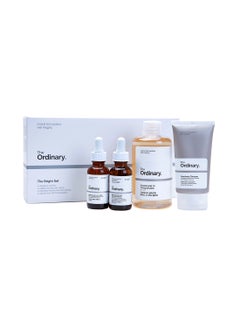 Bright Set - Squalane Cleanser, Caffeine Solution 5% + EGCG, Ethylated Ascorbic Acid 15% Solution, Glycolic Acid 7% Toning Solution 50+30+30+240ml