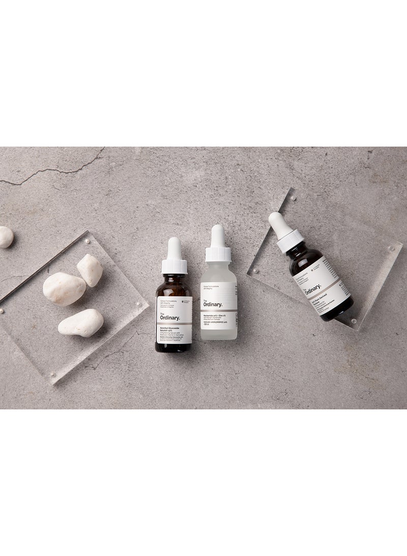 ذا اورديناري Blemish And Acne-Prone Regimen Set - Ascorbyl Glucoside Solution, Niacinamide 10% + Zinc 1% , 100% Plant-Derived Squalane 30+30+30ml  - Image 3