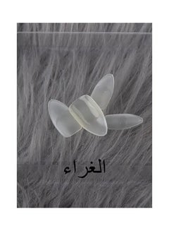 كولير مجموعة أظافر صناعية جذابة تثبت بالضغط من 24 قطعة شفاف  - Image 4